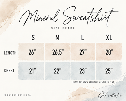 JOLLY  Mineral Graphic Sweatshirt Oat Collective