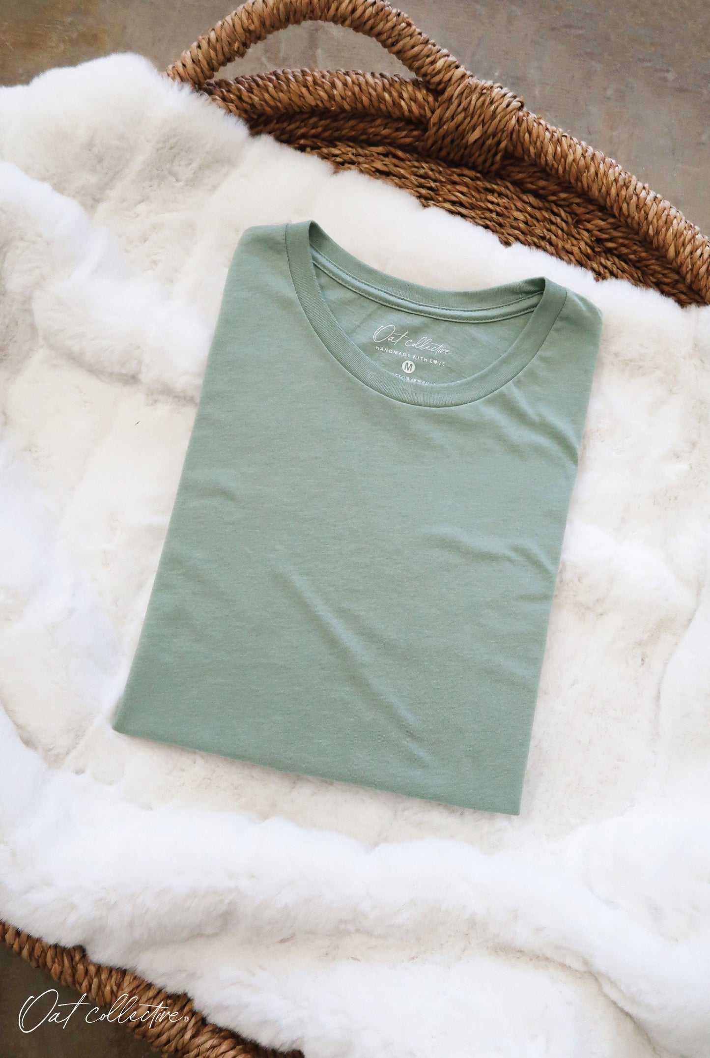 Basic Crew Tee Oat Collective