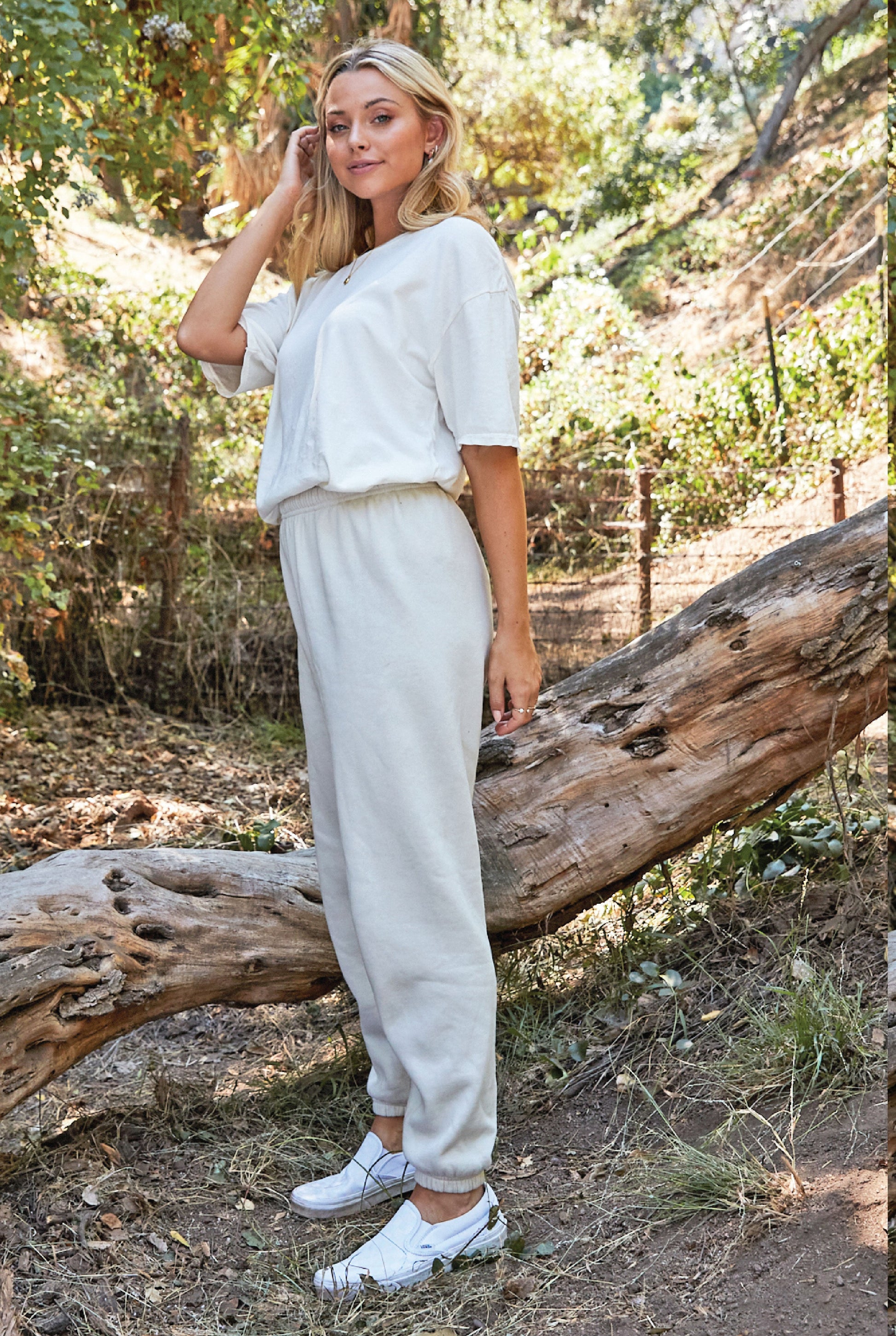 Premium Plush Jogger Pants Oat Collective