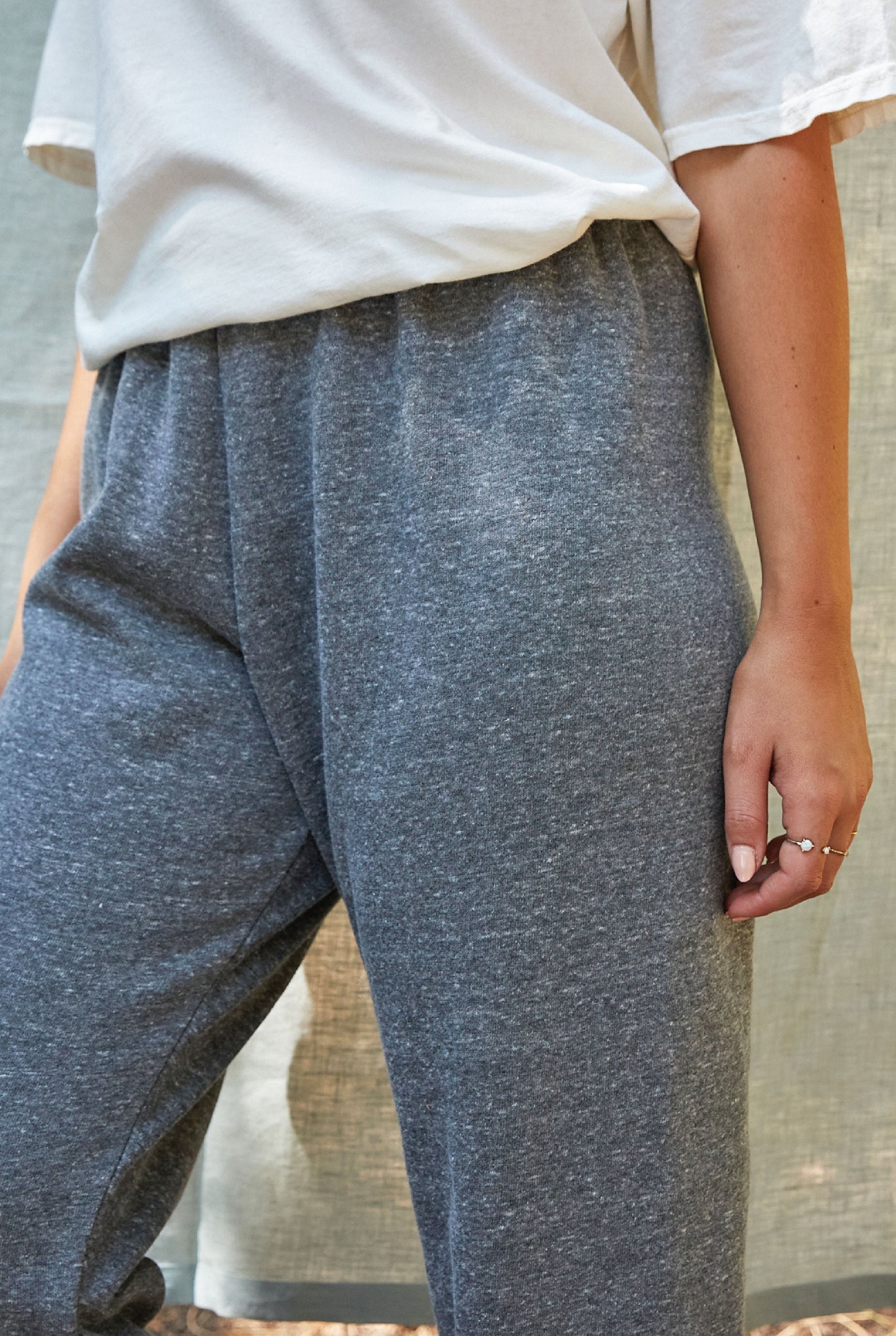 Premium Plush Jogger Pants Oat Collective