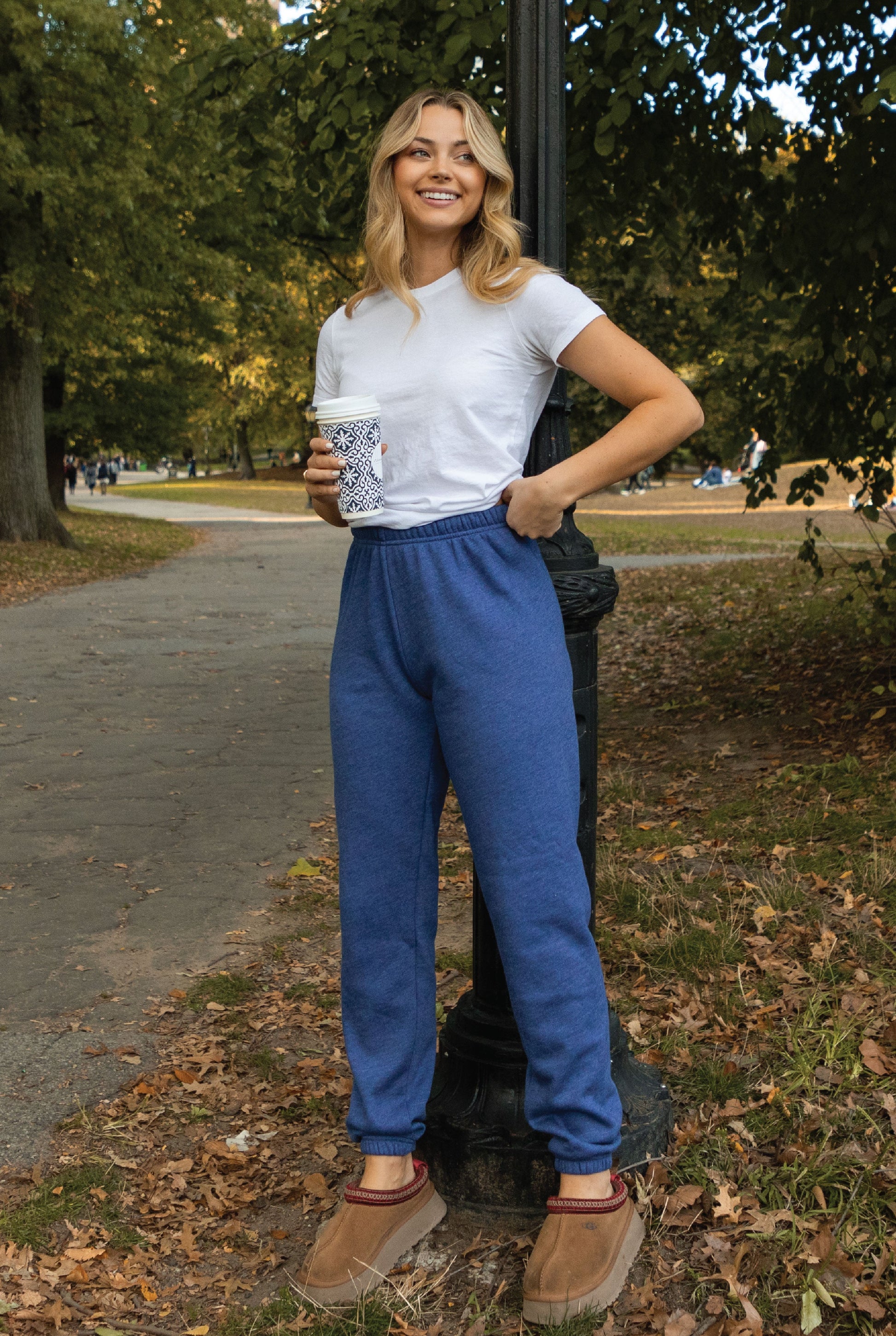 Premium Plush Jogger Pants Oat Collective