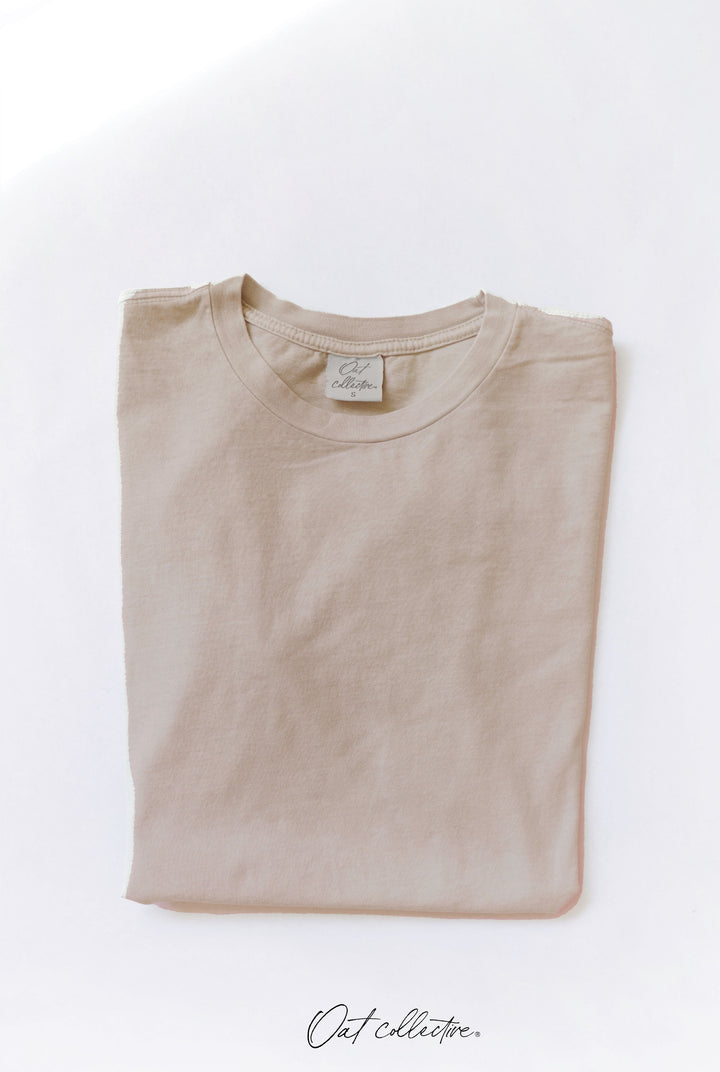 Premium Cotton Mineral Washed Tee