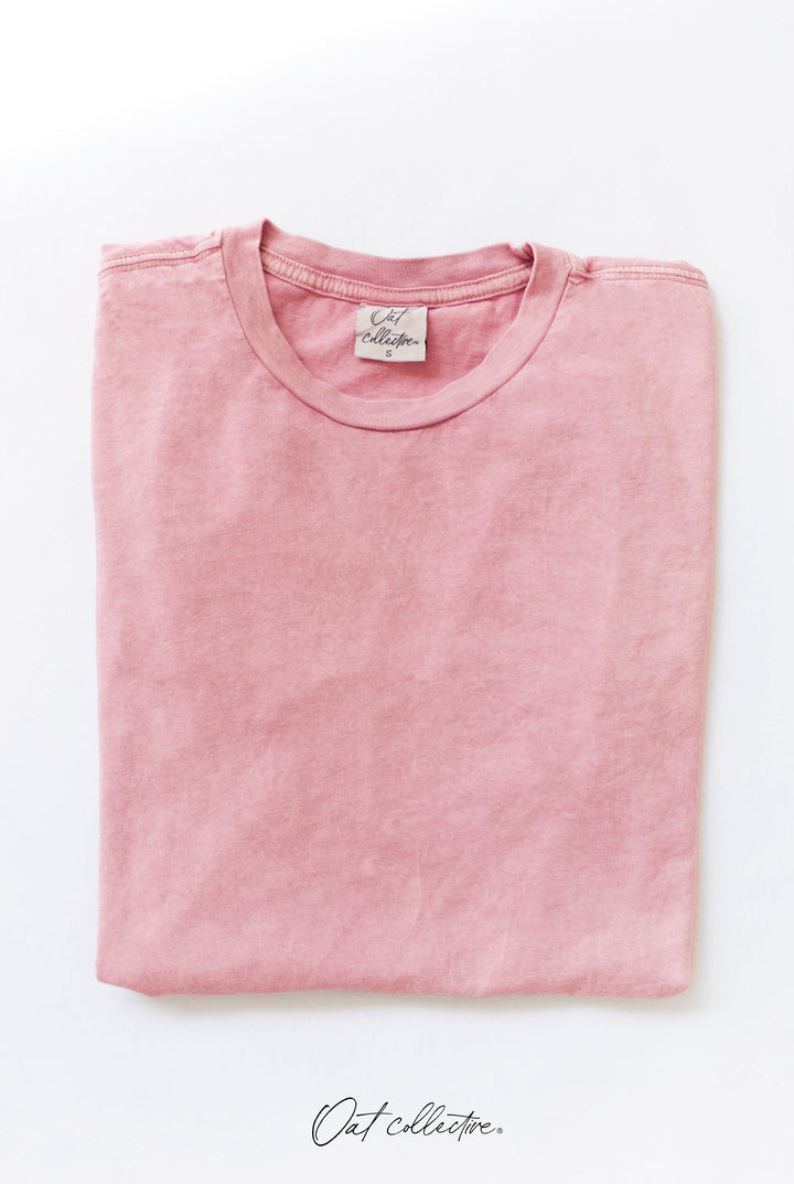 Premium Cotton Mineral Washed Tee