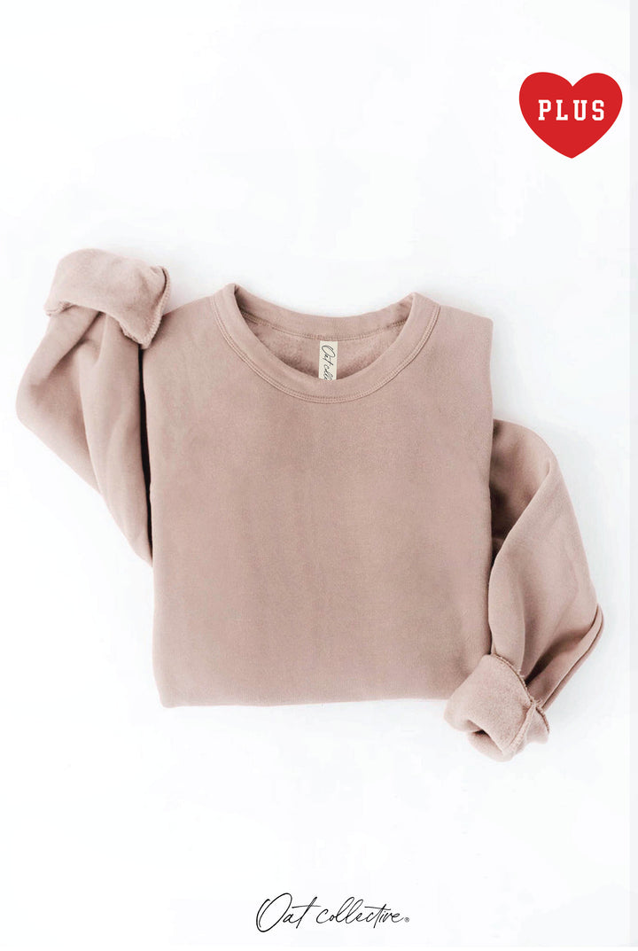 Premium Plush Plus Size Sweatshirt