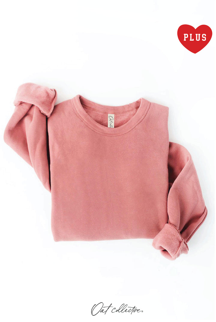 Premium Plush Plus Size Sweatshirt