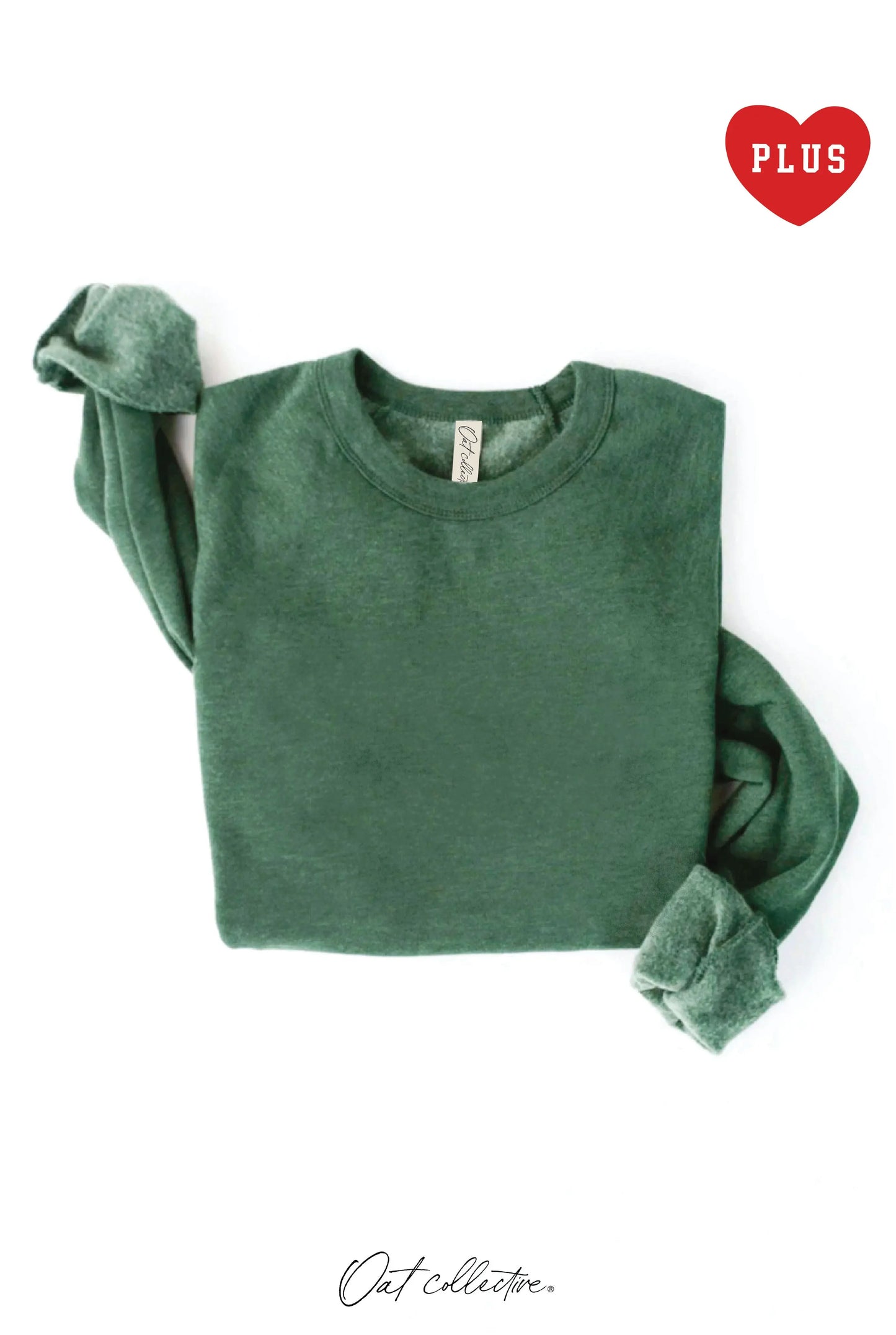 Premium Plush Plus Size Sweatshirt Oat Collective