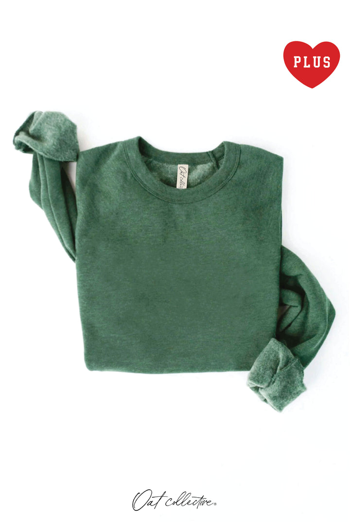 Premium Plush Plus Size Sweatshirt