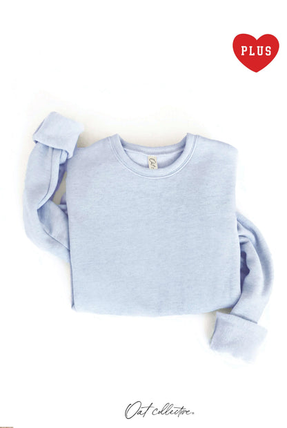 Premium Plush Plus Size Sweatshirt Oat Collective