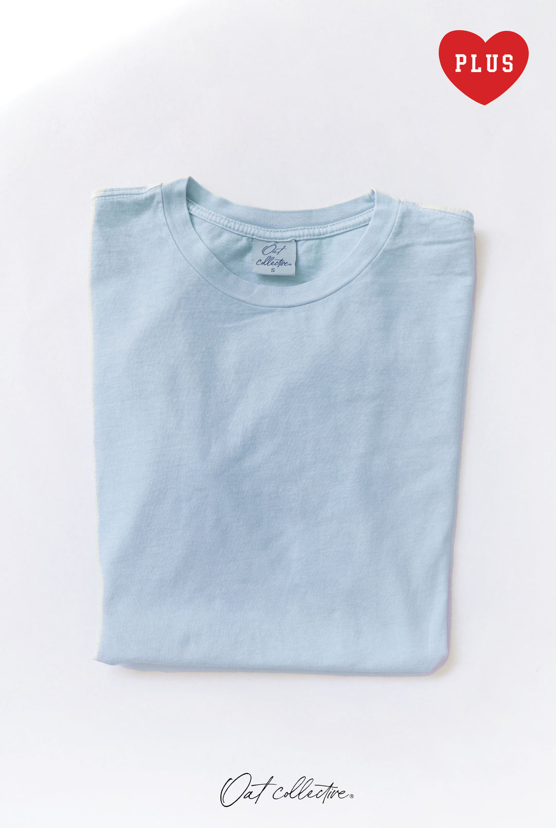 Premium Cotton Plus Size Mineral Washed Tee