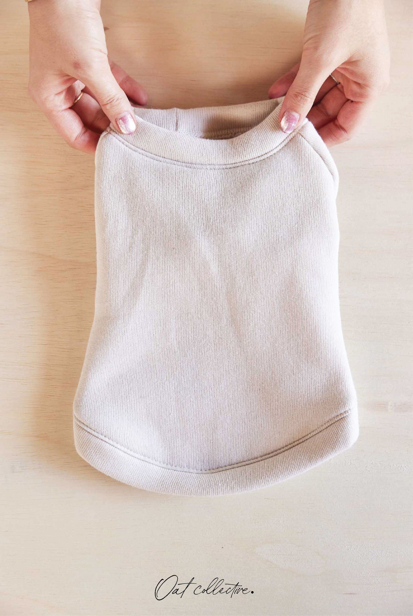 Premium Basic Pet Sweatshirt Oat Collective