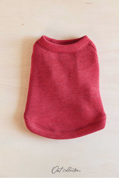 Premium Basic Pet Sweatshirt Oat Collective