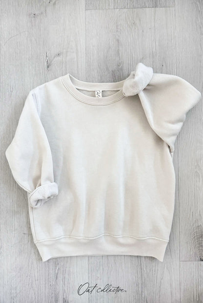 Premium Toddler Plush Sweatshirt Oat Collective
