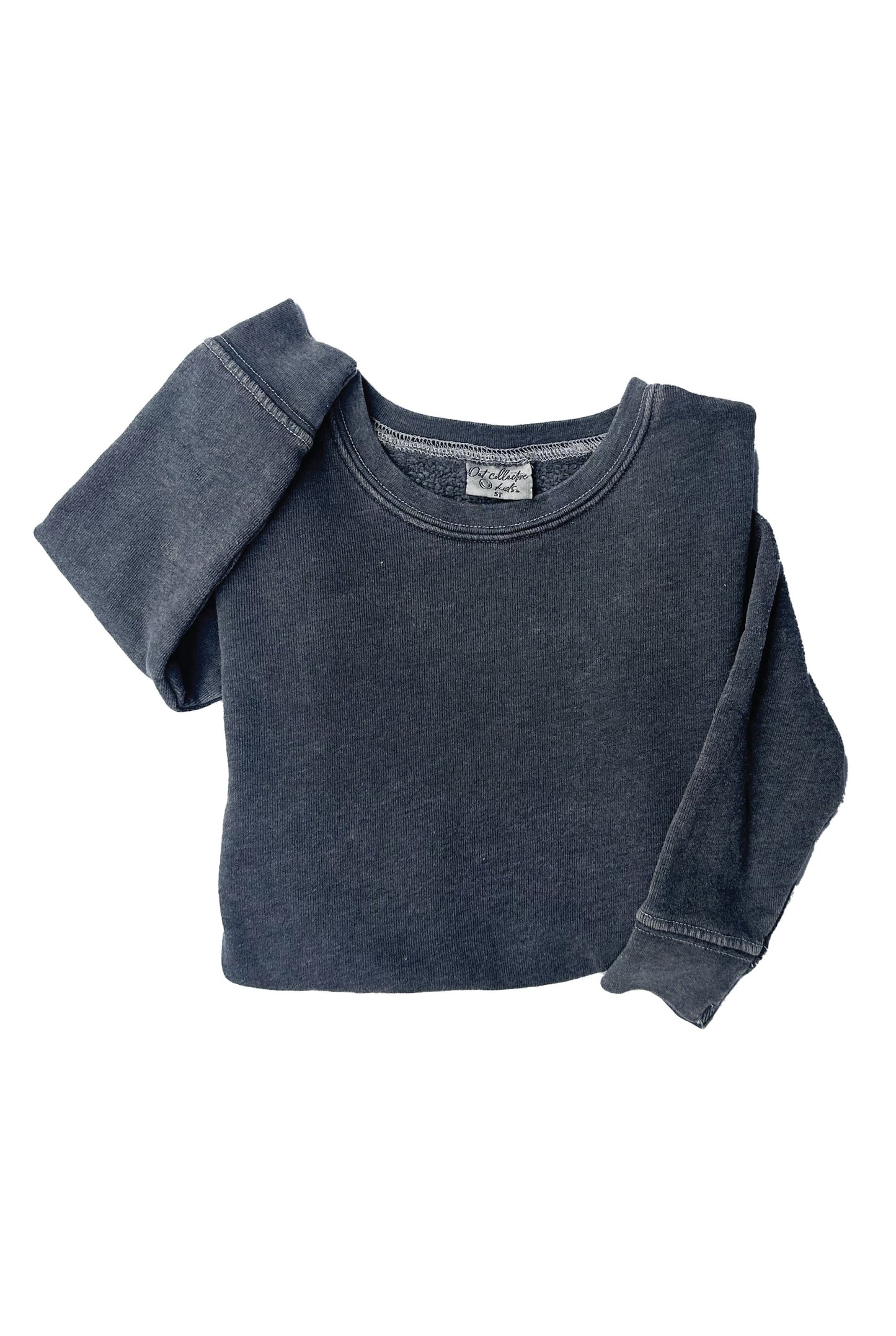 Premium Toddler Mineral Washed Sweatshirt Oat Collective