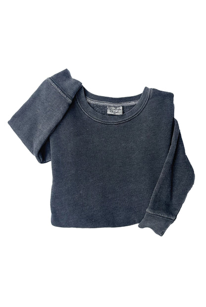 Premium Toddler Mineral Washed Sweatshirt Oat Collective