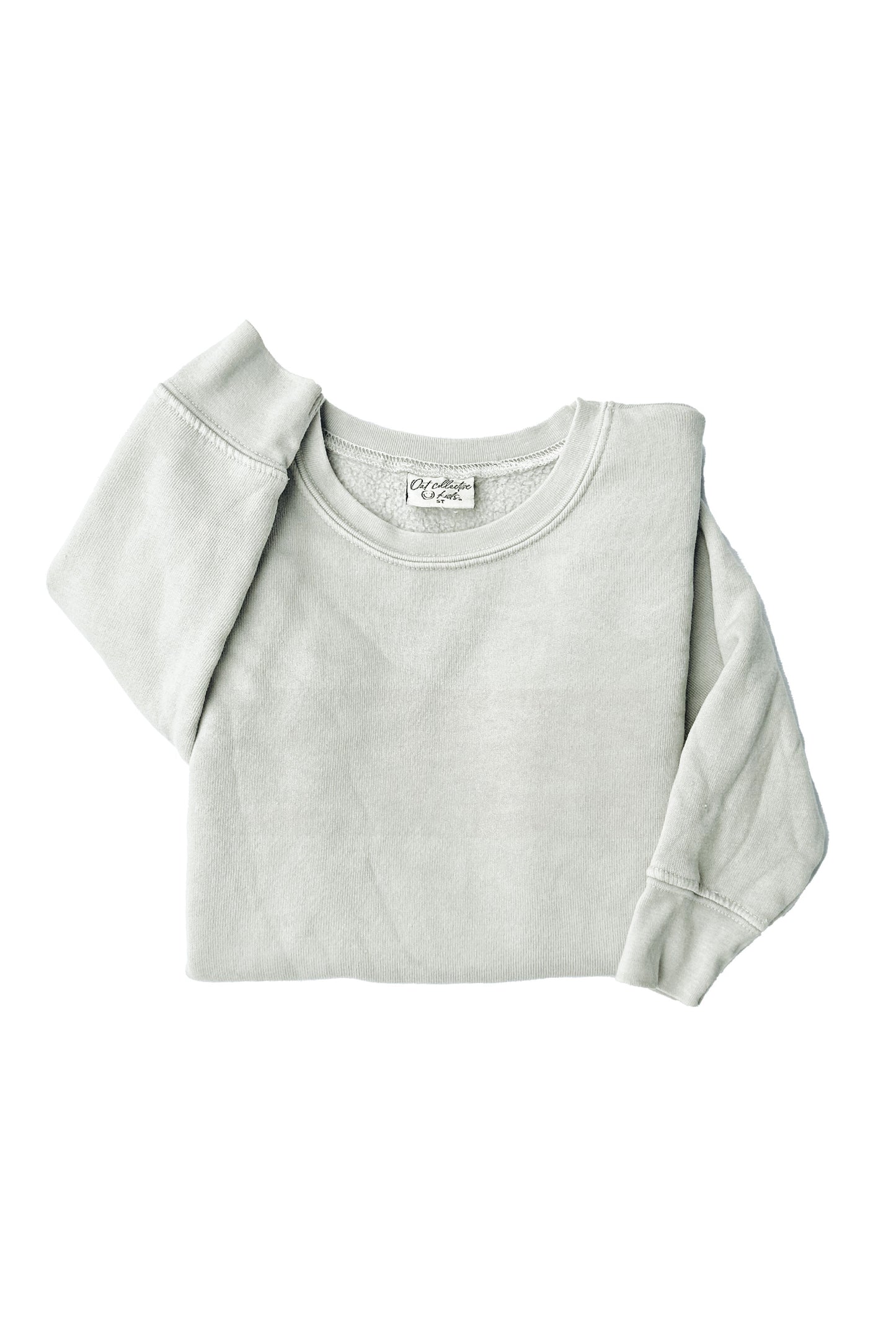 Premium Toddler Mineral Washed Sweatshirt Oat Collective