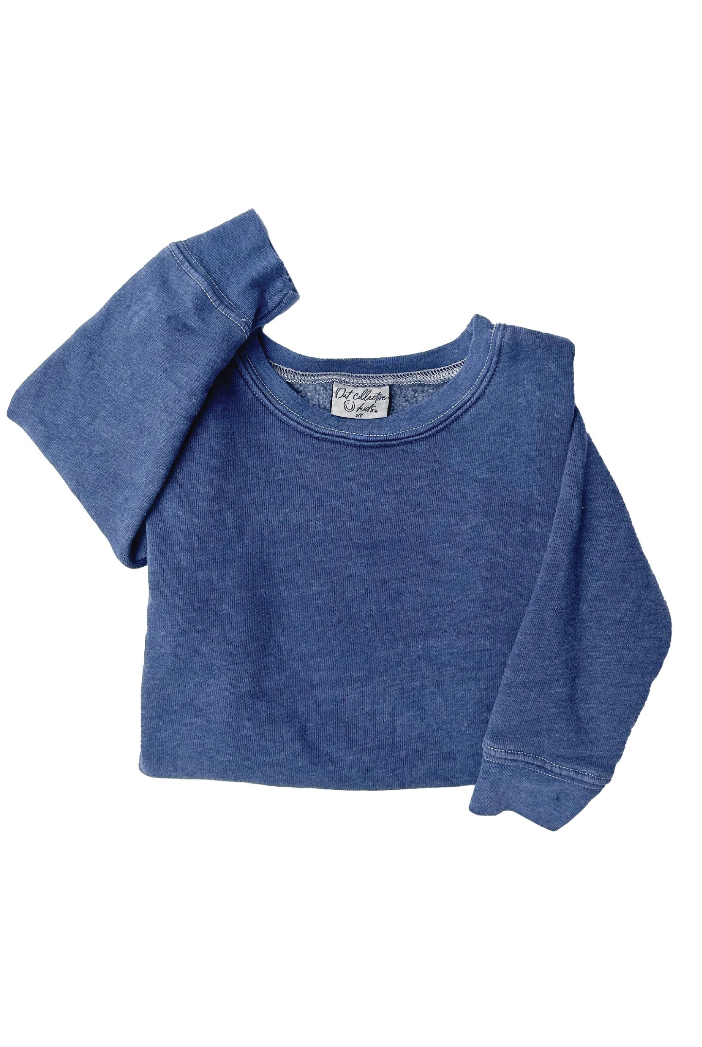 Premium Toddler Mineral Washed Sweatshirt Oat Collective