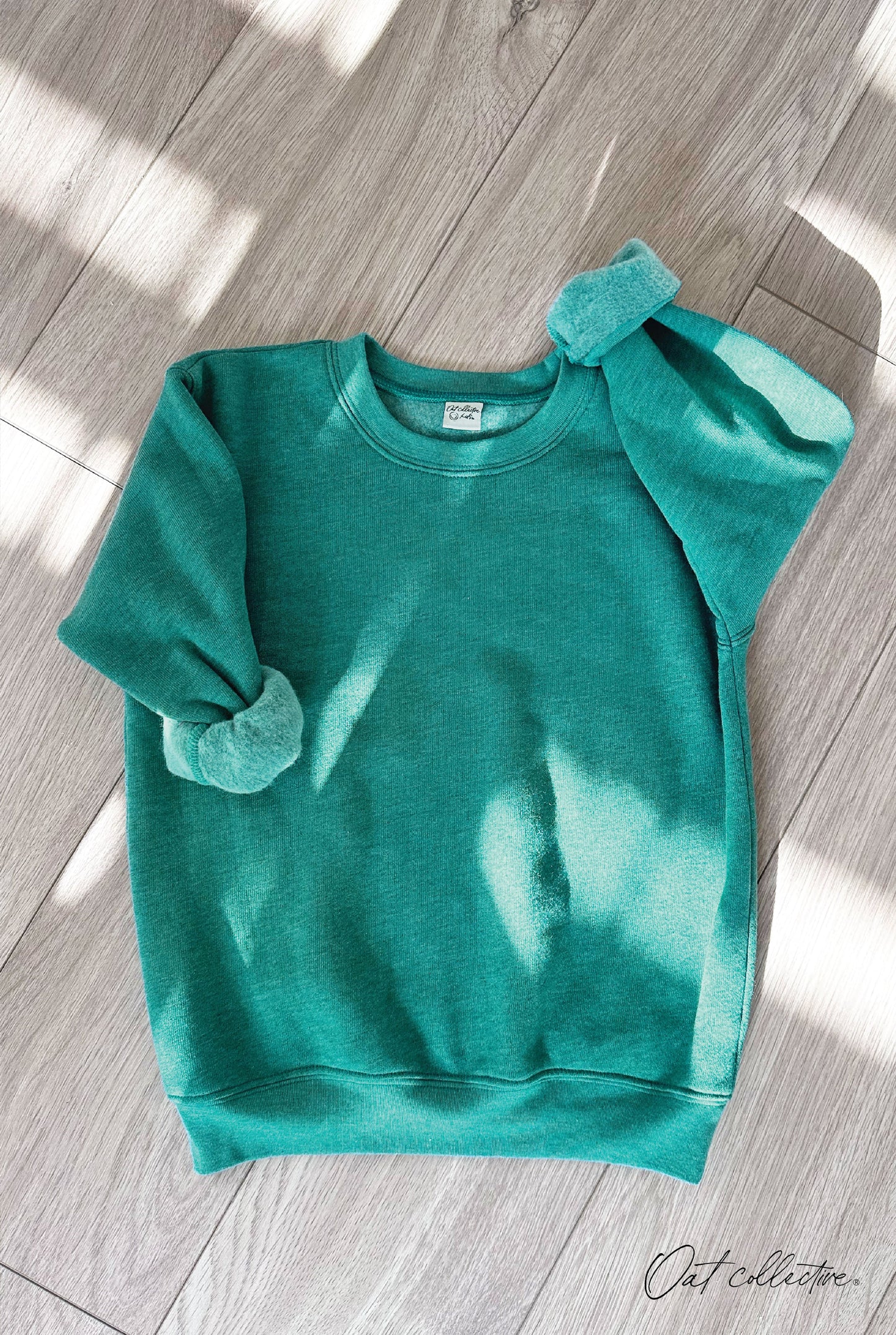 Premium Basic Youth Plush Sweatshirt Oat Collective