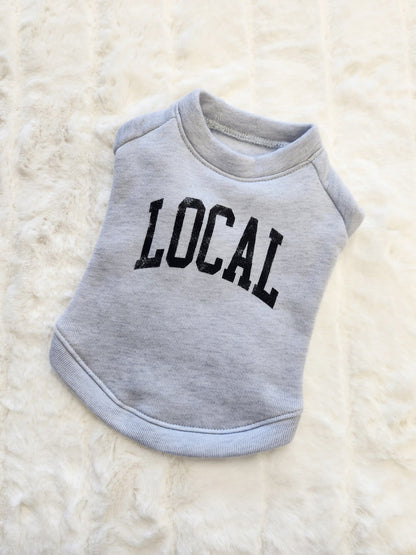 LOCAL Pet Graphic Sweatshirt Oat Collective