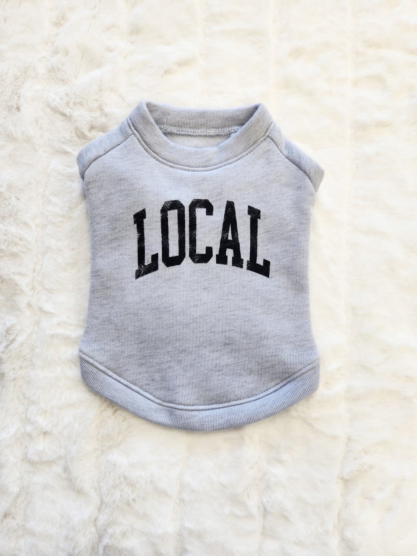 LOCAL Pet Graphic Sweatshirt Oat Collective