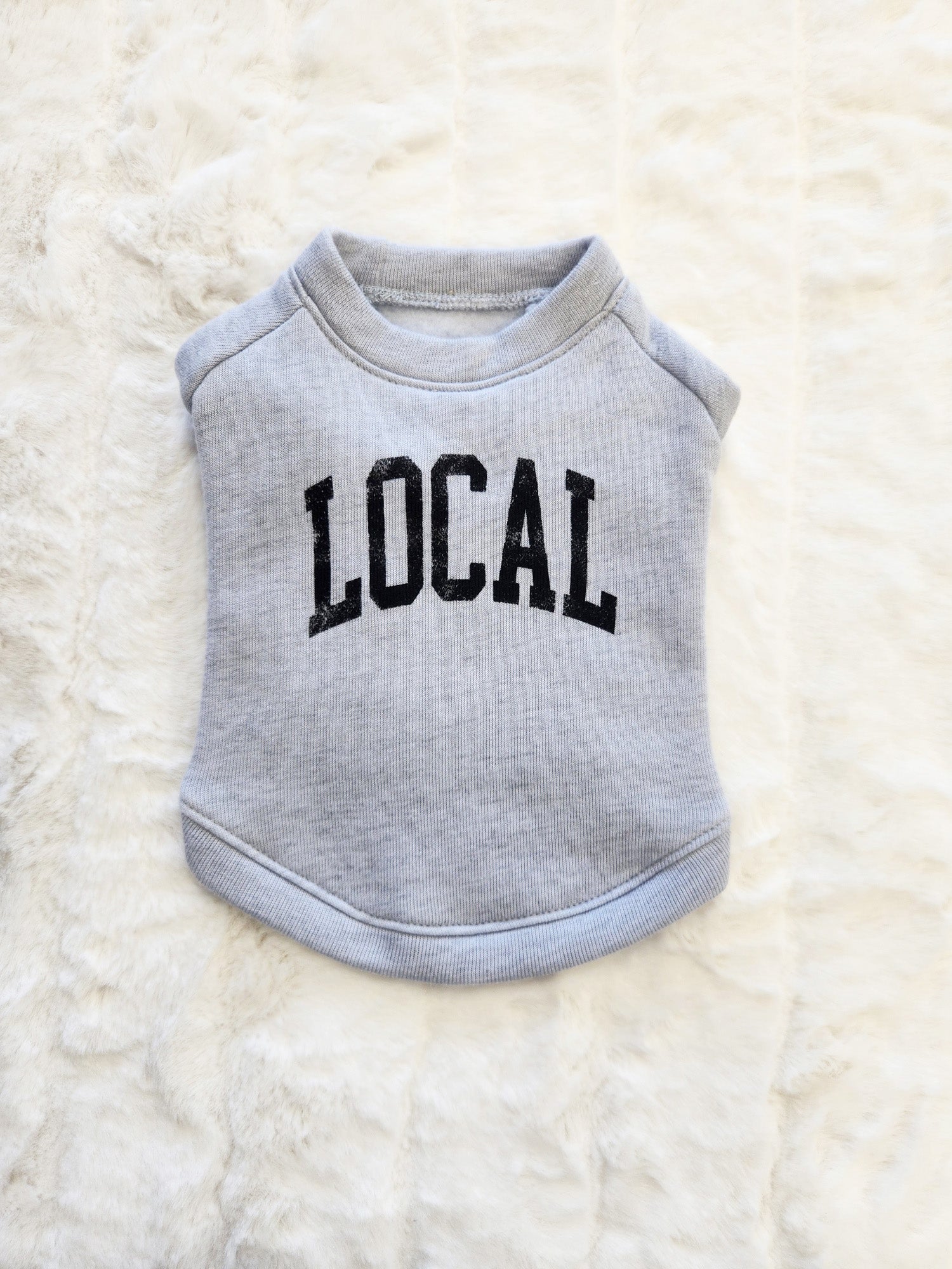 LOCAL Pet Graphic Sweatshirt Oat Collective