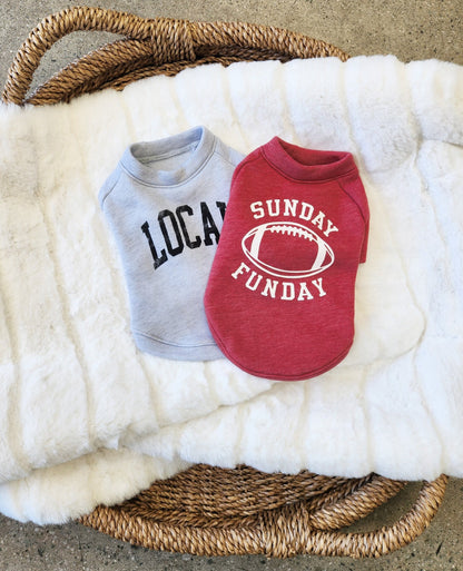 SUNDAY FUNDAY Pet Graphic Sweatshirt Oat Collective