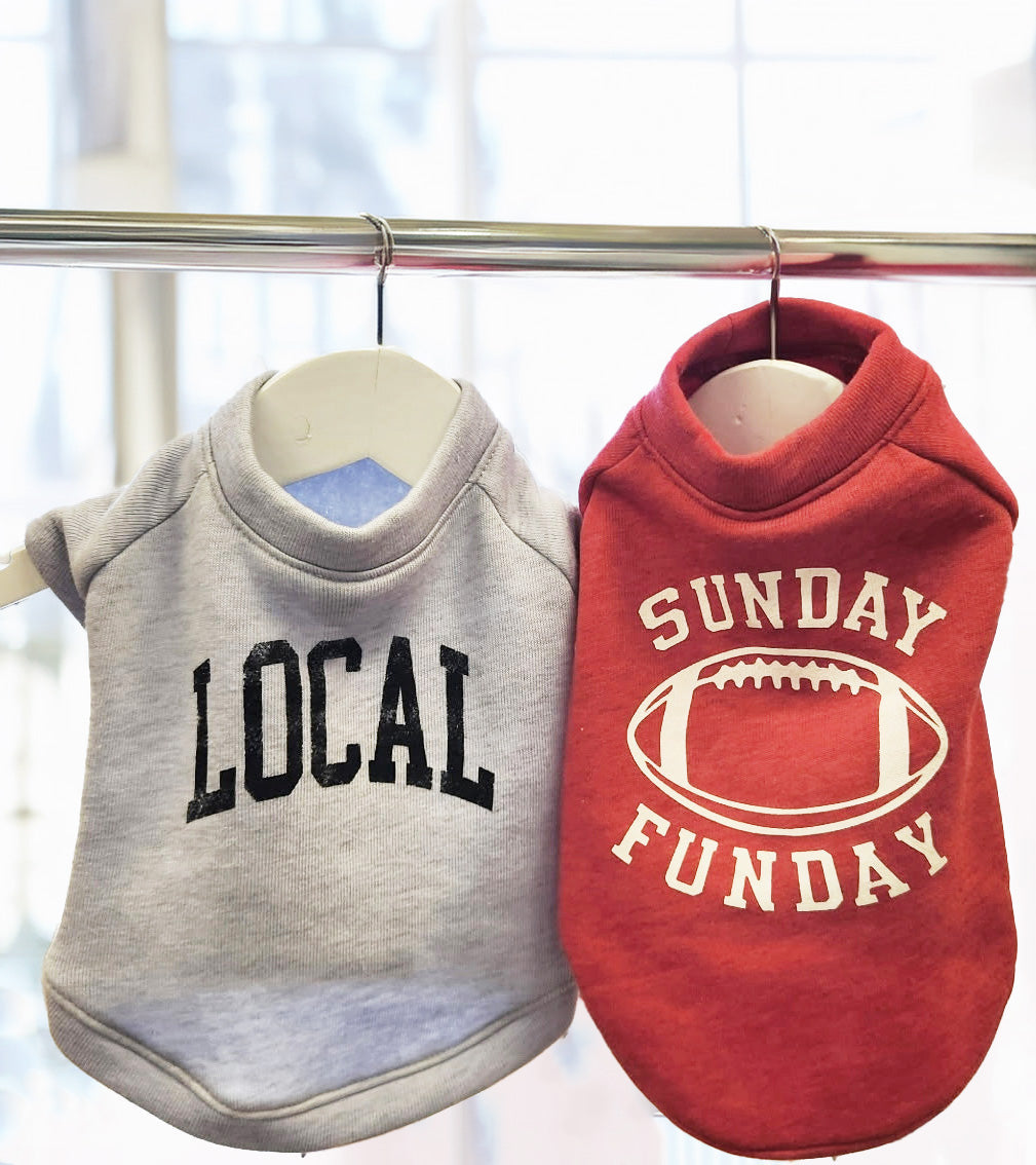 SUNDAY FUNDAY Pet Graphic Sweatshirt Oat Collective