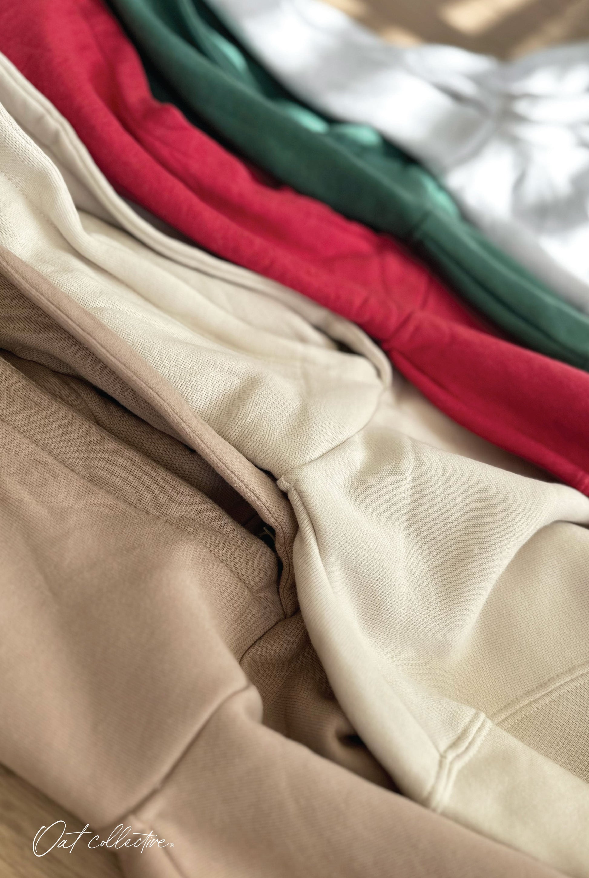 Premium Basic Hoodie Pullover Sweatshirt Oat Collective
