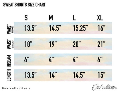 WESTERN PRINTED Sweatshort/Sweatshirt Matching Set Oat Collective