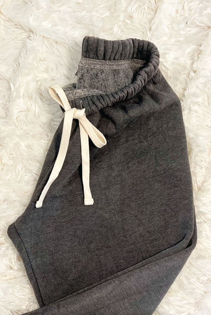 Basic Mineral Solid Sweatpants Oat Collective