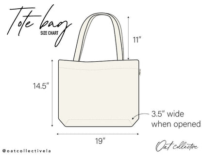 Everyday Canvas Tote Bag Oat Collective