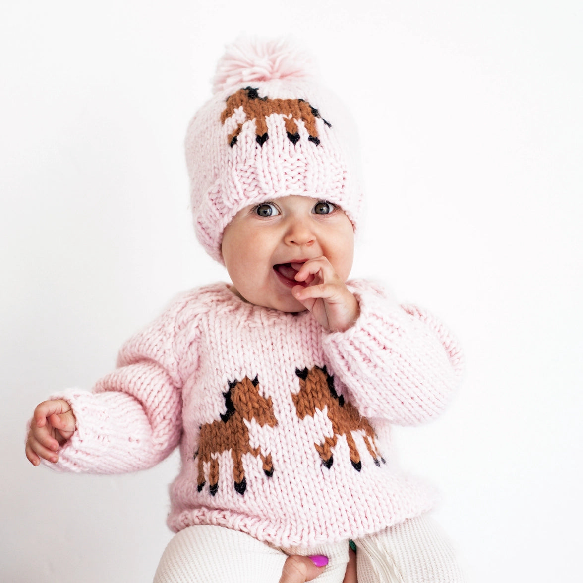 Pony Sweater Blush For Baby & Toddler Of All Times