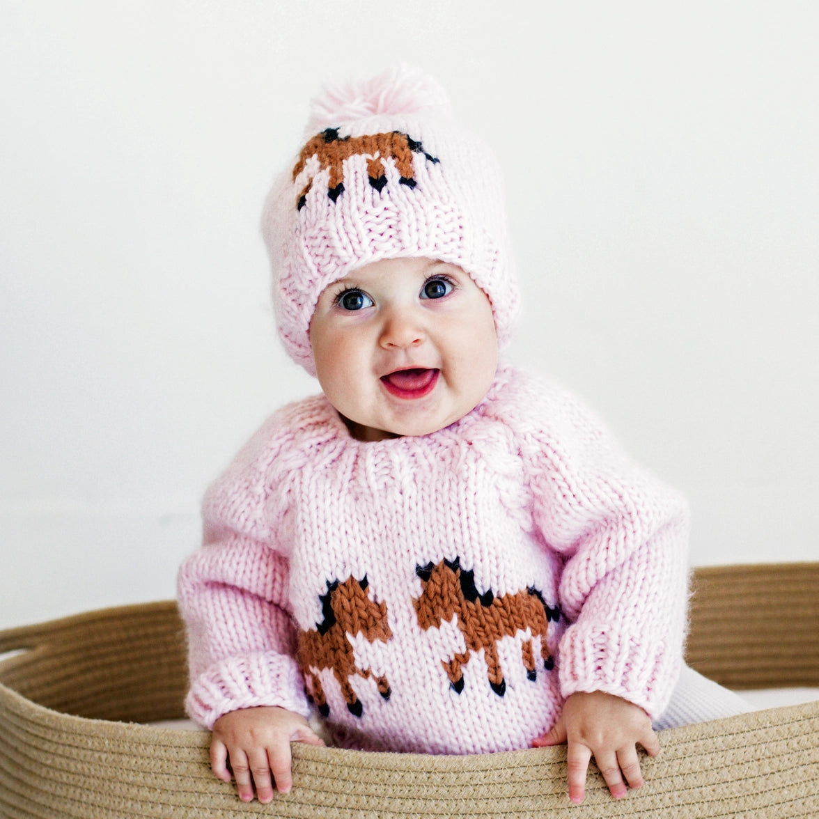 Pony Sweater Blush For Baby & Toddler Of All Times