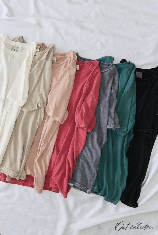 PREMIUM BASIC MINERAL Oversized Top Oat Collective